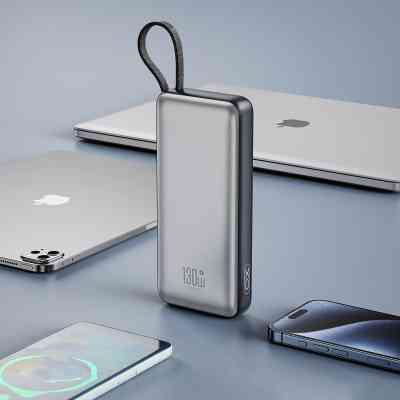 Батарея універсальна XO 20000mAh 130W, PD, QC (XO-PR268_grey) Вінниця