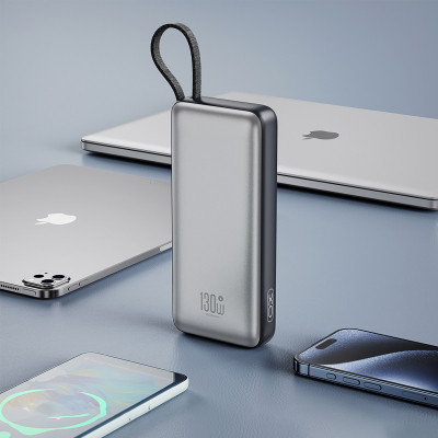 Батарея універсальна XO 20000mAh 130W, PD, QC (XO-PR268_grey) Вінниця - фото 5