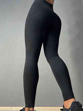 Лосини жіночі Ластівка 704-705 дайвінг з широким утягуючим поясом чорні, чорний, 4XL Київ