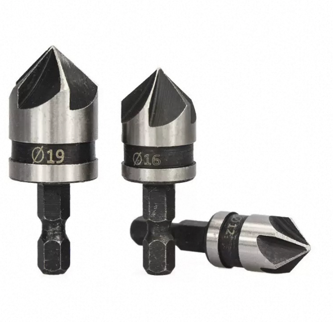 Набор зенковок по металлу 3 шт для сверления 12-19 мм Киев - изображение 7