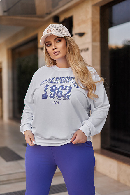 Спортивный женский костюм двунитка Mason 46-48, Фиолетовый Киев - изображение 1