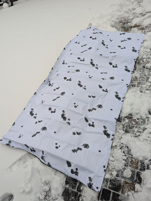 Тент антитепловізор, накидка анти тепловізор, екран захист від тепловізора Днепр - изображение 2