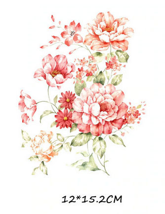 Термонаклейка на женскую одежду Цветы Киев - изображение 1