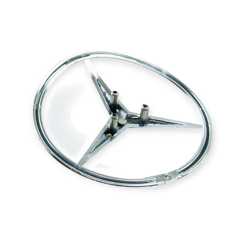 Емблема "MERCEDES" 210 Ø 8,5см нова, 3 штирьки багажника Мукачево - фото 1