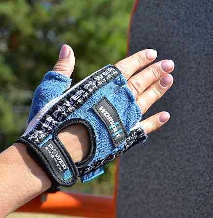 Рукавички для фітнесу Power System PS-2200 Workout Blue XS Кам'янське