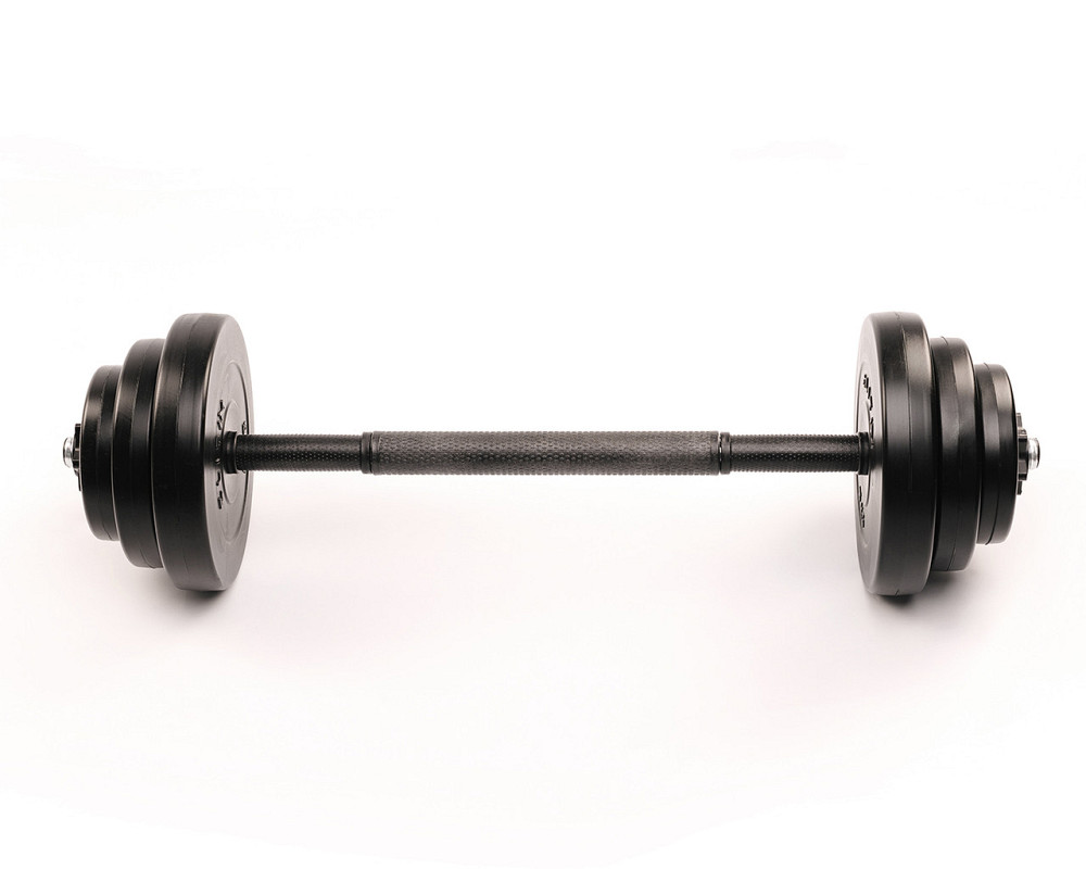 Гантелі Elitum 2х18,5кг + подовжувач грифа для штанги Київ - фото 2