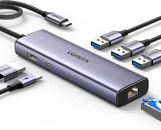 Хаб адаптер перехідник UGREEN USB-C Multifunction Adapter UGR-15598 Одеса
