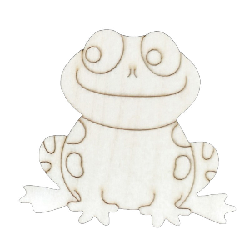 Набір дитячої творчості Розпис по дереву "Магніти-равлик та жабка" РД-013 Вінниця - фото 6