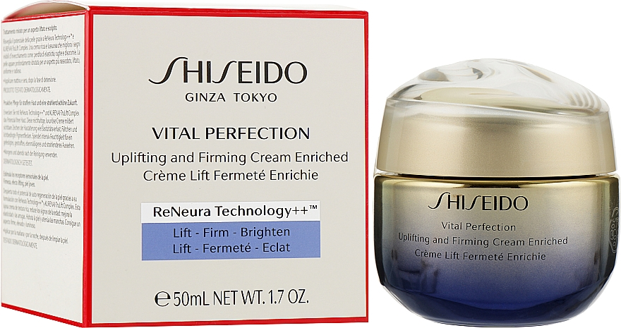 Крем для обличчя Shiseido Vital Perfection Uplifting & Firming Cream Enriched Слов'янськ - фото 3