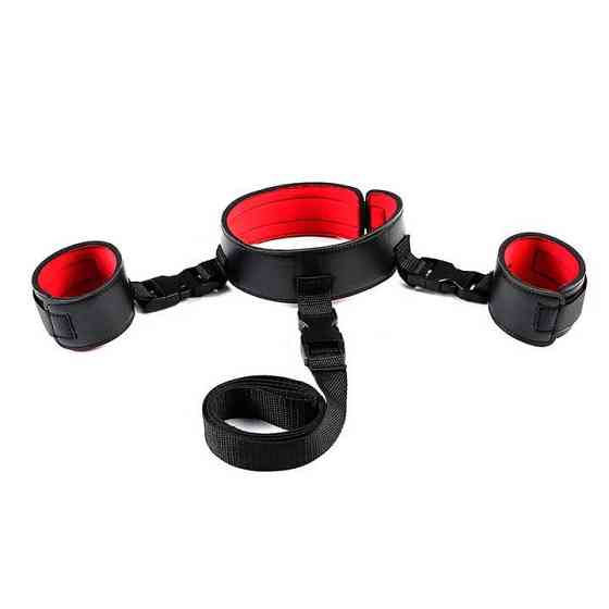БДСМ бандажний набір з 12 предметів Червоний — Садо-мазо Вінниця