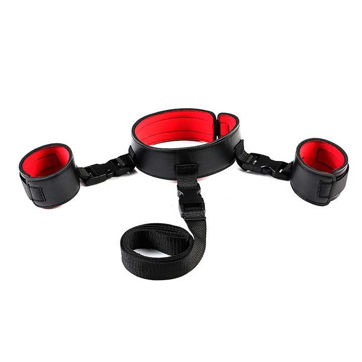 БДСМ бандажный набор из 12 предметов Красный – Садо-мазо Винница - изображение 2