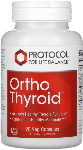 Комплекс для щитовидной железы Protocol for Life Balance Ortho Thyroid 90 капс Киев - изображение 1