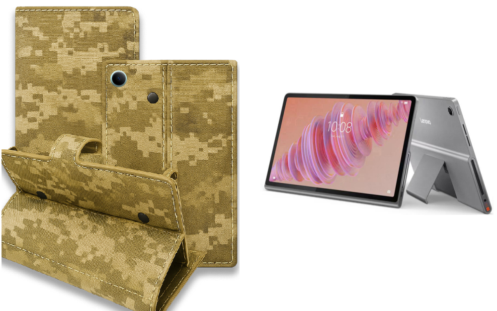 Книга-трансформер для планшета Lenovo Tab Plus 2024, цвет Black Pixel Киев - изображение 1