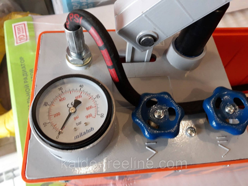 Насос для опрессовки KALDE VP-60 бар Харьков - изображение 2