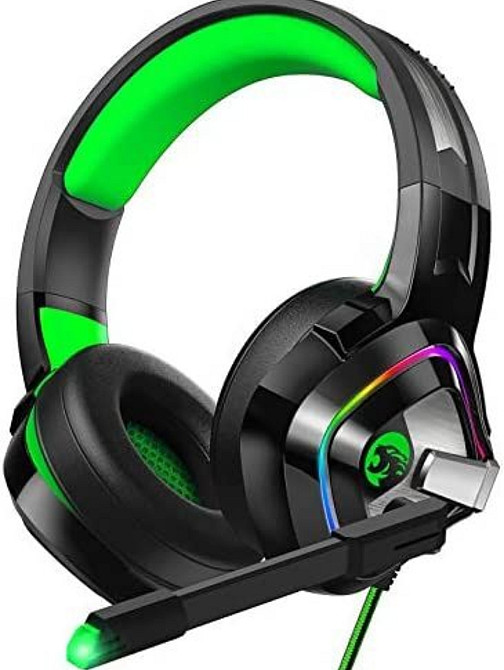 Игровые наушники с RGB  подсветкой. Киев - изображение 2