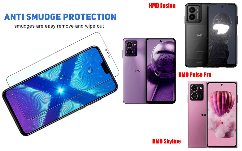Защитное стекло NeoGlass для HMD Fusion, Pulse Pro, Skyline – ультрапрозрачное и устойчивое Киев - изображение 3