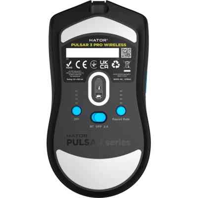 Мишка Hator Pulsar 3 Pro Wireless Black (HTM640) Вінниця