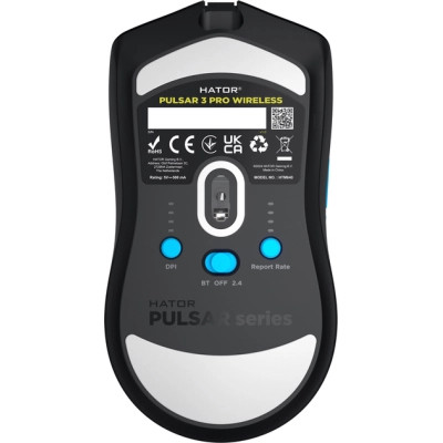 Мишка Hator Pulsar 3 Pro Wireless Black (HTM640) Вінниця - фото 6