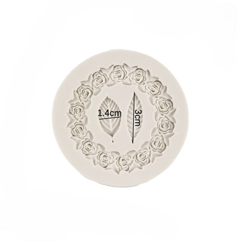 Молд силіконовий для квітів 83 мм сірий Київ - фото 3