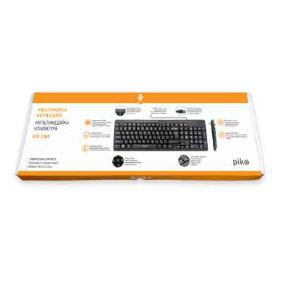 Клавиатура Piko KB-108 USB Black (1283126467103) Винница