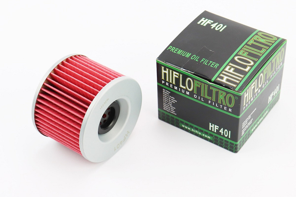 Фільтр-елемент масляний HF401 (76x58мм) KAWASAKI EL 250/ZL 400/EX 250 R Ninja/GTR 1000, TRIUMPH Tiger 900, YAMAHA XJR 1300 Київ - фото 1