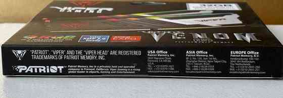 ОЗП Patriot Viper Venom RGB DDR5 6000MHz Cl30 1 шт. NEW Харків
