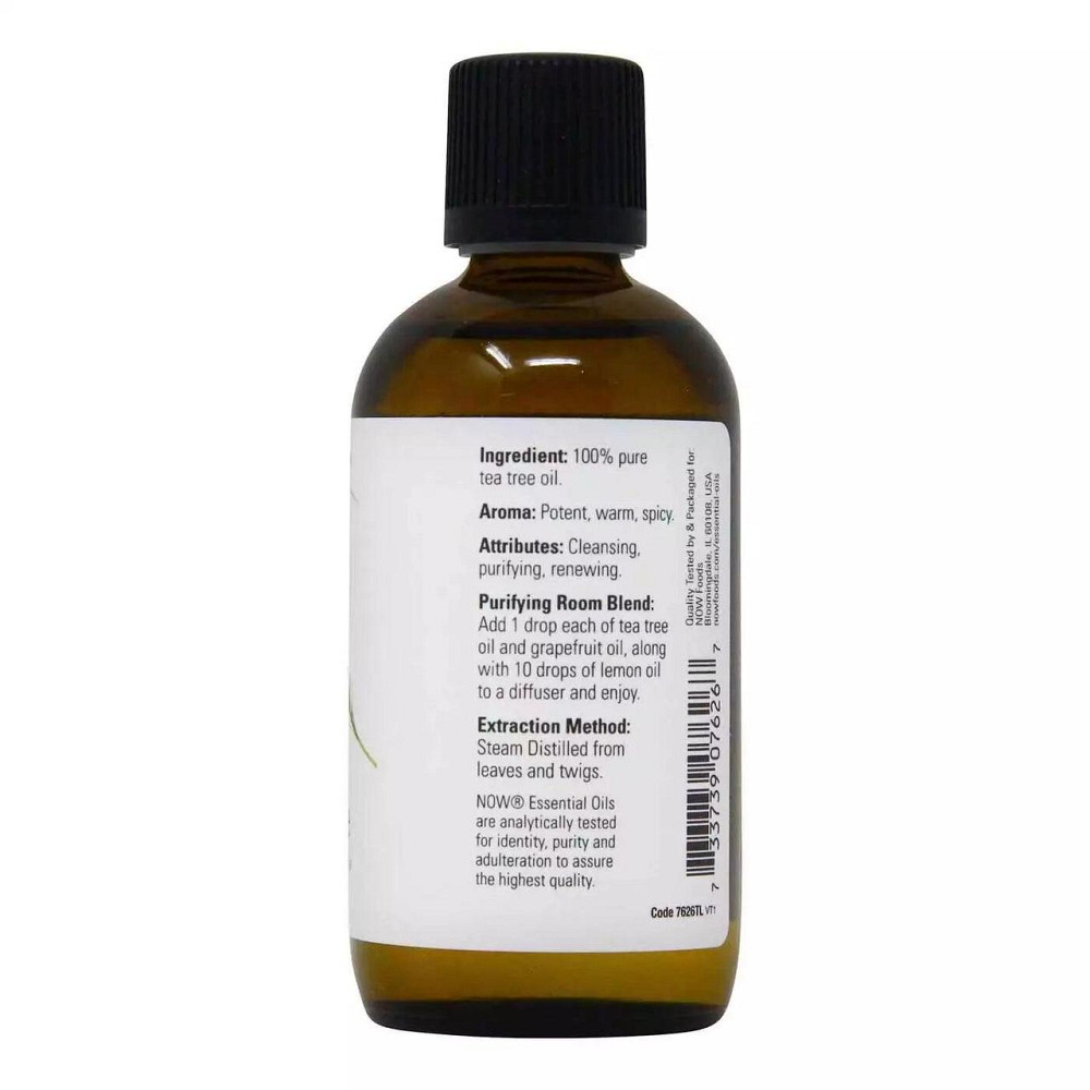 Масло чайного дерева Now Foods Tea Tree Essential Oils 118 мл Київ - фото 2