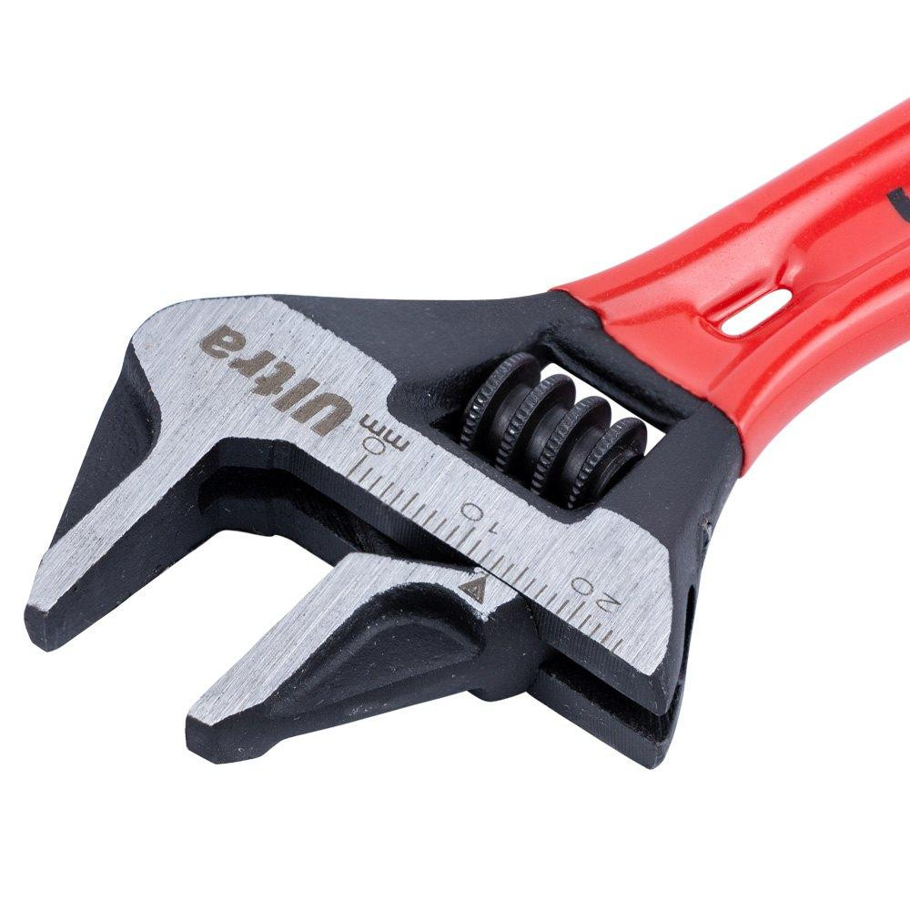 Ключ разводной с тонкими губами укороченный 120мм, 0-24мм CrV ULTRA (4100212) Ровно - изображение 3