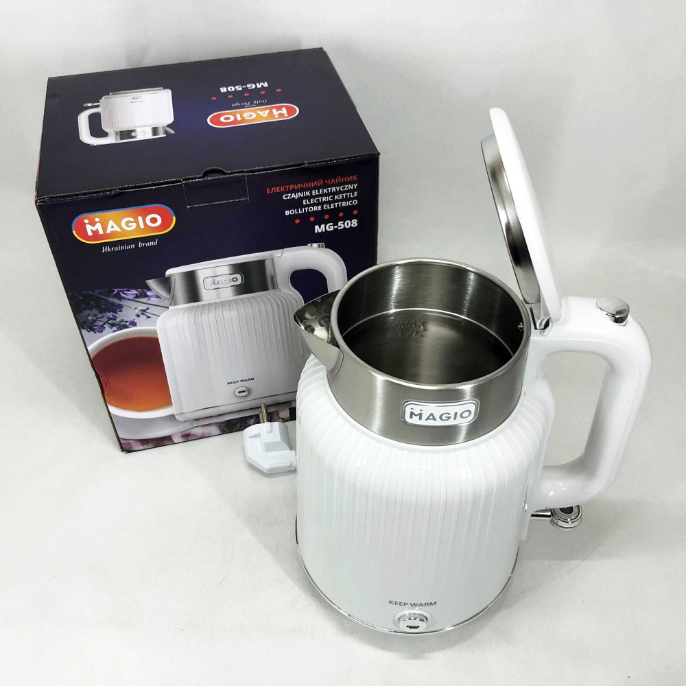 Електрочайник з автоматичним вимкненням при закипанні, Стильний електричний чайник VJ-96 Івано-Франківськ - фото 10