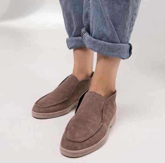 Черевики жіночі RONE капучино натуральна замша з хутром висота 8см (4250) 38р.39р. Коломыя