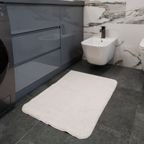 Килимок для підлоги еко-хутро Moonbeam 60*90см айворі Дариана Житомир - изображение 6