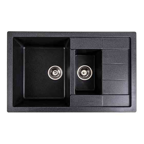 VALESO Гранітна мийка для кухні VALESO TOSKANA 7850W матова Карбон Киев