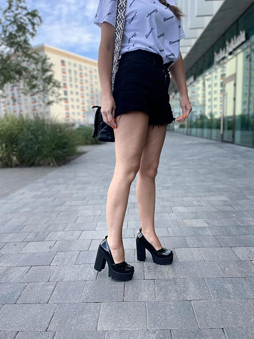 Туфлі жіночі SOFIS чорні лаковані шкіра каблук 12.5см розмір 36 (5276) Коломия - фото 10