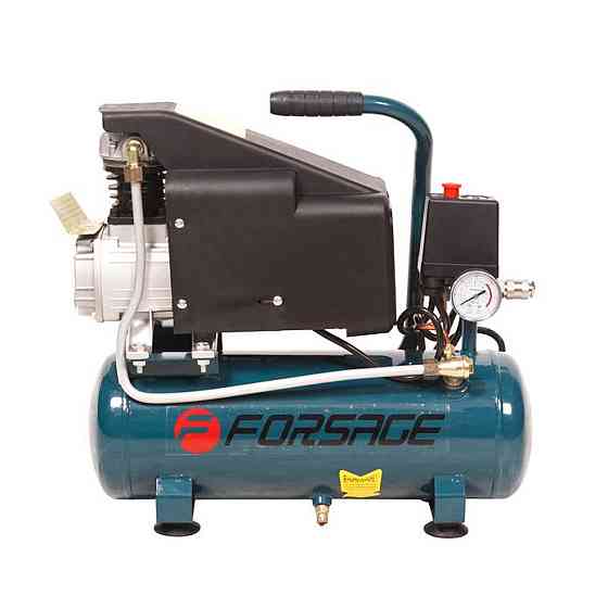 Компресор поршневий масляний з прямим приводом 9л (0,75 кВт; 8 бар; ресивер 9л; 220В) Forsage F-BM9L Одесса