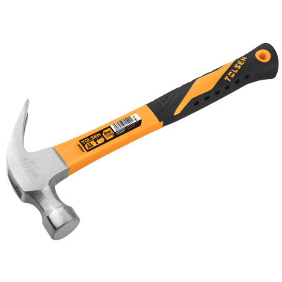 Молоток Tolsen с гвоздодером 31 мм 560 г (25031) Винница - изображение 1