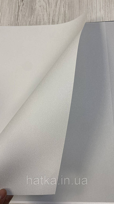 Шпалери метрові вінілові на флізеліні A.S.Creation Elite of Shades1.06x10 однотон біло-сірий 78652-7 Київ - фото 1