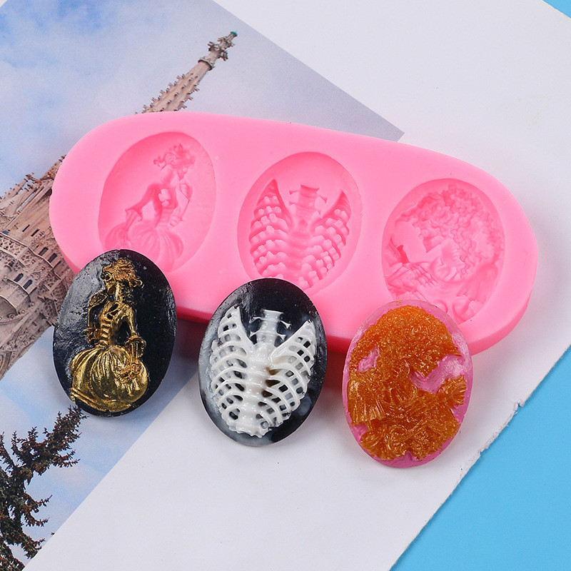 Молд силиконовый Хэллоуин 110 на 48 мм розовый Киев - изображение 6