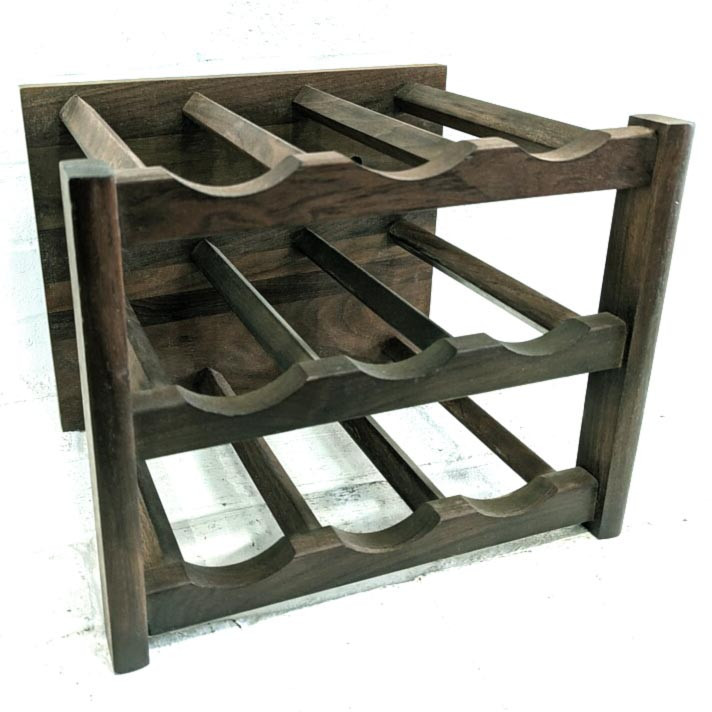 Настільна винна полиця "Клоїстон" мокко Миколаїв - фото 1