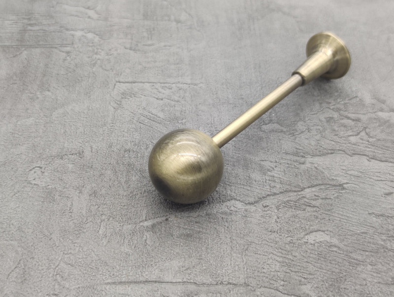 Підхват для штор Orvit Балло 115 х 30 мм Антик (6989178) Львов - изображение 1