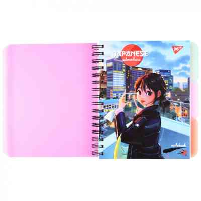 Блокнот Yes А5 Japanese adventure 144 аркуша пластикова обкладинка (681969) Вінниця