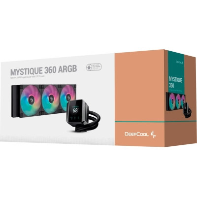 Система рідинного охолодження Deepcool Mystique 360 ARGB Black (R-LX750-BKADSNC-G-1) Вінниця - фото 6