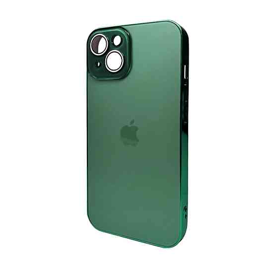 Чохол для смартфона AG Glass Sapphire Frame MagSafe Logo for Apple iPhone 14 Cangling Green Київ