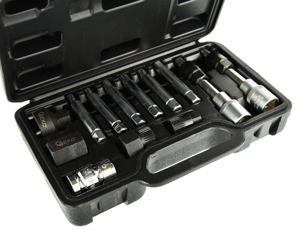 Набір ключів "GeKo" для генератора змінного струму [к-т 13шт] з хром-ванадієвої легованої сталі [Cr-V] Стрый - изображение 3