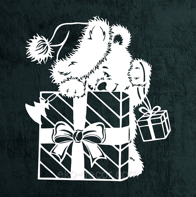 Декоративное настенное Панно «Новый год», Декор на стену 90*79 см Киев - изображение 7