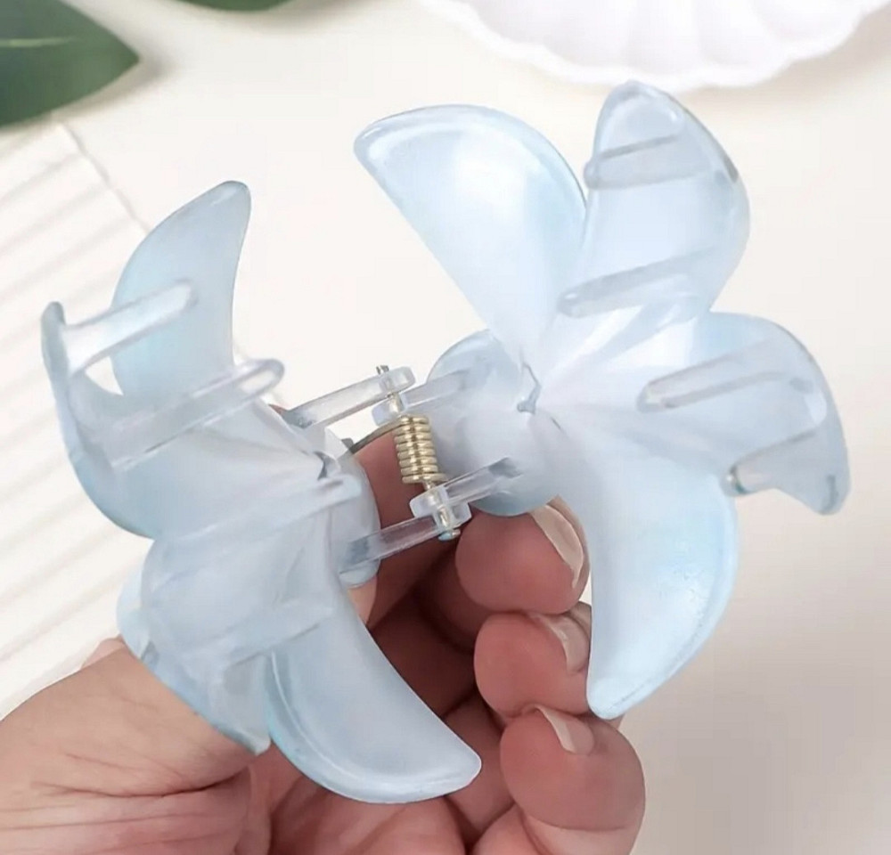 Заколка-крабік квітка Смела - изображение 2