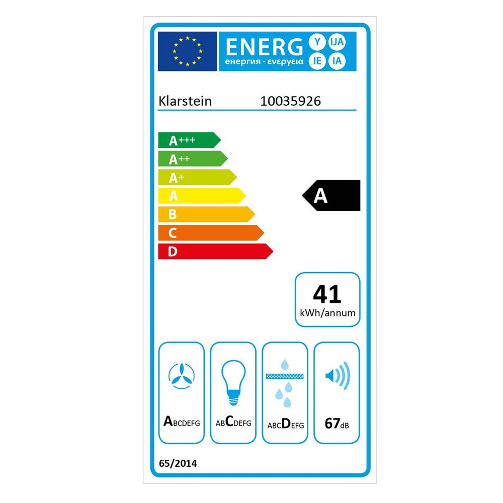 Mariana Neo 60 вытяжка с плоским экраном 60см 640 м³/ч отработанный воздух LED черный (Германия, читать Ровно - изображение 8