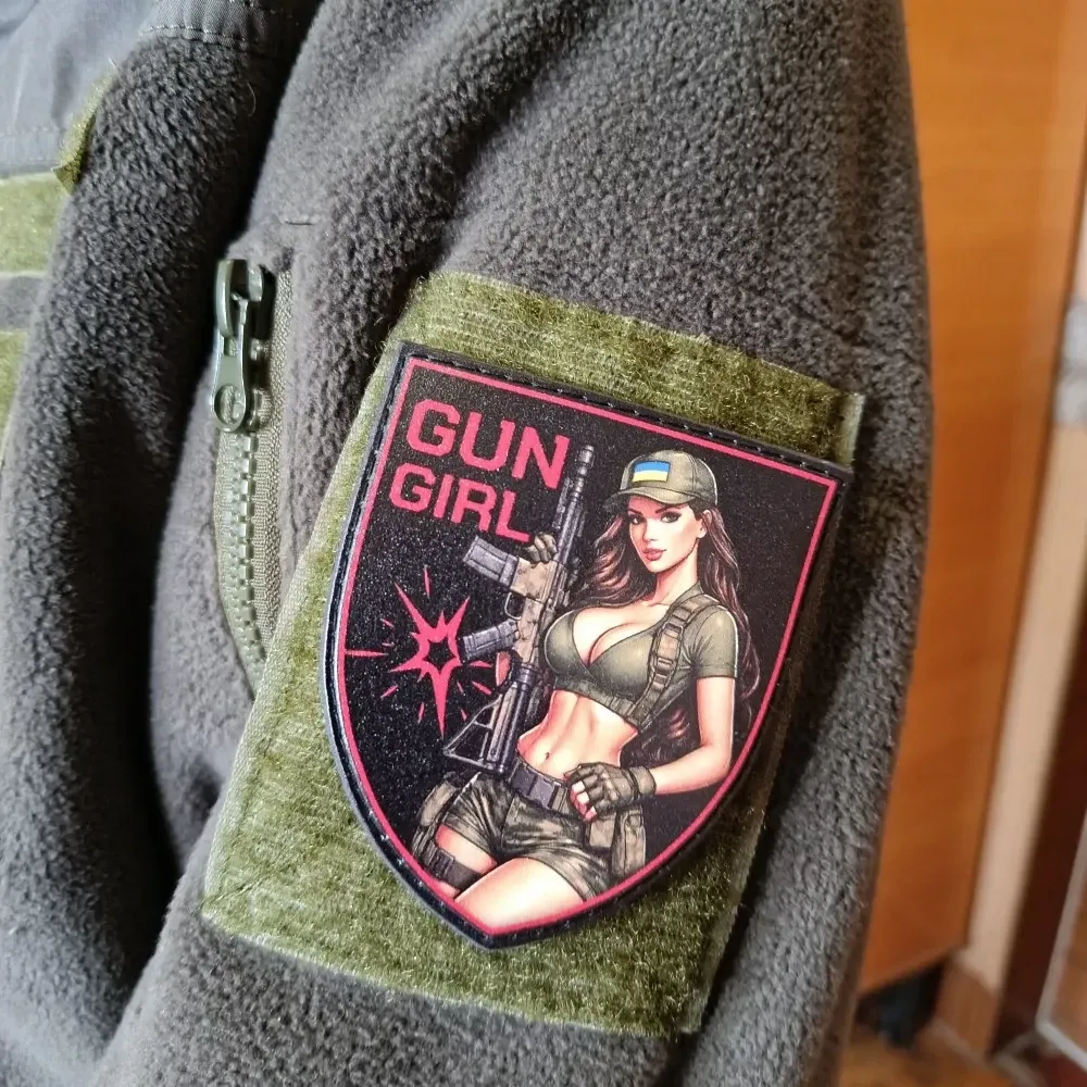 Патч / шеврон Gun girl Запоріжжя - фото 3