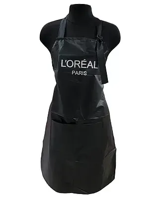 Фартух перукарський водовідштовхувальний з нагрудними кишенями, з логотипом L'Oréal Київ - фото 1