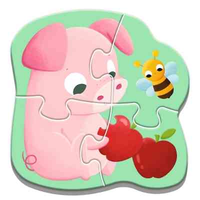 Пазл Trefl Baby Classic Детеныши животных (5900511361353) Винница