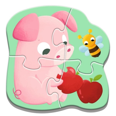 Пазл Trefl Baby Classic Детеныши животных (5900511361353) Винница - изображение 4